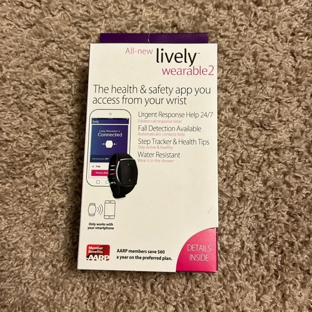 Lively Wearable2 Watch that connects to Smart Phone